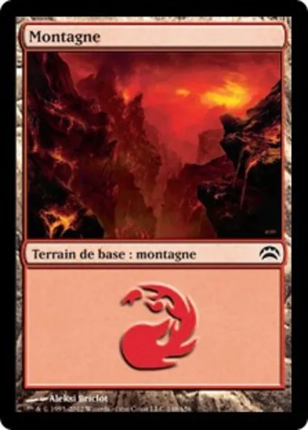 Montagne, carte Magic PC2 148 — extension Planechase 2012