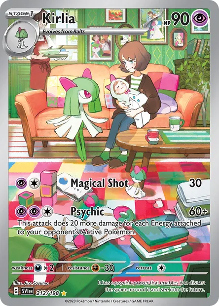 Kirlia, Pokémon card SVI 212 — Scarlet & Violet set