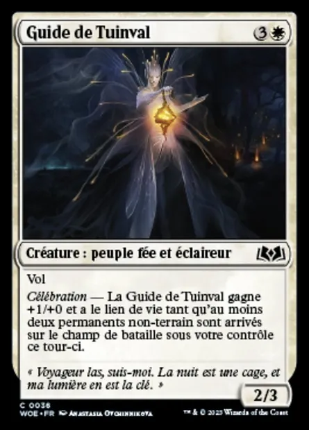 Guide de Tuinval, carte Magic WOE 36 — extension Wilds of Eldraine