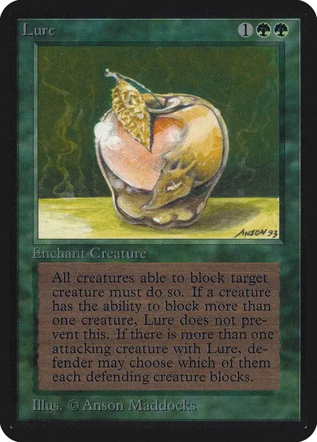 Lure, Magic card LEA 211 — Limited Edition Alpha set