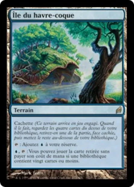 Île du havre-coque, carte Magic LRW 272 — extension Lorwyn
