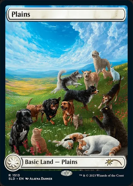 Plains, Magic card SLD 1513 — Secret Lair Drop set