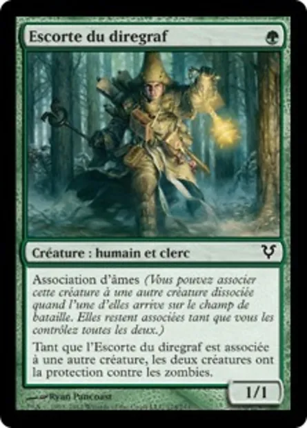 Escorte du diregraf, carte Magic AVR 174 — extension Avacyn ressuscitée