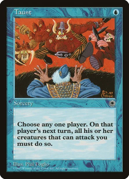 Moquerie, carte Magic POR 71 — extension Portal