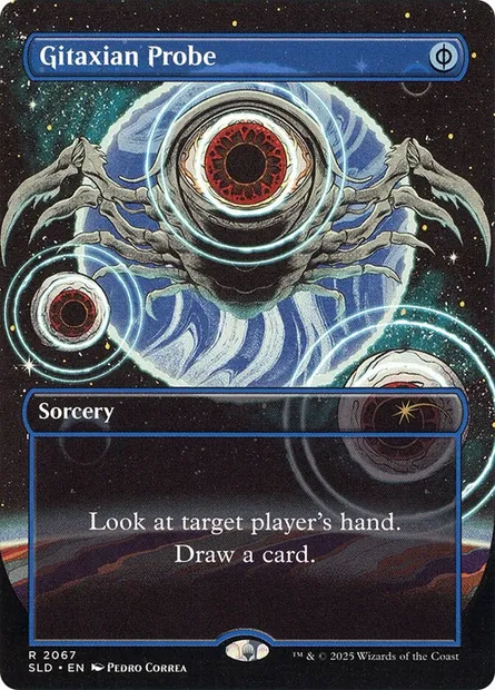 Gitaxian Probe, Magic card SLD 2067 — Secret Lair Drop set