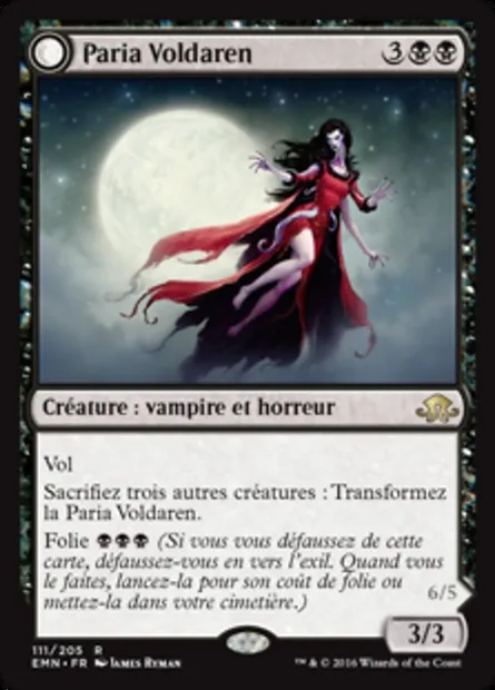 Paria Voldaren // Abolisseuse des lignées de sang, carte Magic EMN 111 — extension La lune hermétique