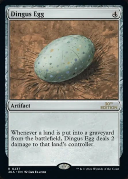 Dingus Egg, Magic card 30A 237 — 30th Anniversary Edition set