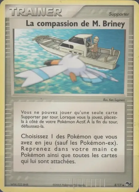 La compassion de M. Briney, carte Pokémon P2 8 — extension POP Série 2
