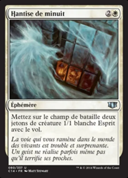 Hantise de minuit, carte Magic C14 80 — extension Commander 2014