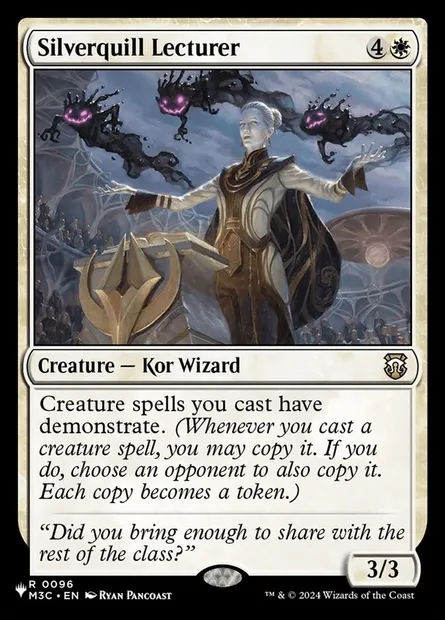 Silverquill Lecturer, Magic card PLST M3C-96 — The List set