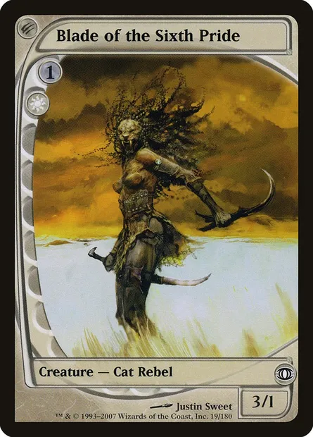 Blade of the Sixth Pride, Magic card FUT 19 — Future Sight set