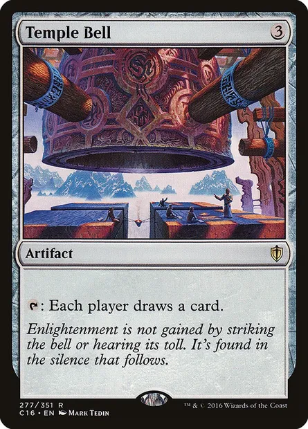 Temple Bell, Magic card C16 277 — Commander 2016 set