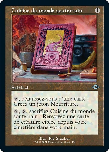 Cuisine du monde souterrain, carte Magic MH2 434 — extension Horizons du Modern 2