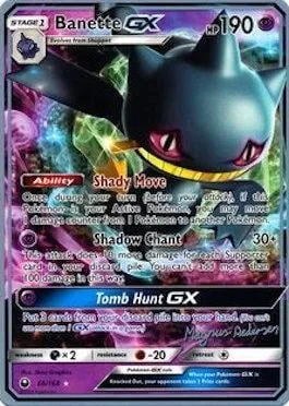 Banette GX, Pokémon card WCD18 066 — World Championship Decks 2018 set