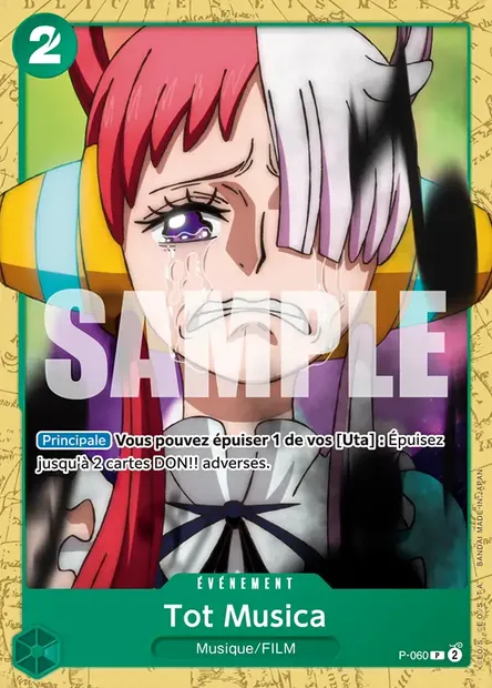 Tot Musica, carte One Piece P-060 — extension Carte promo