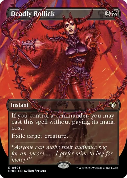 Deadly Rollick, Magic card CMM 695 — Commander Masters set
