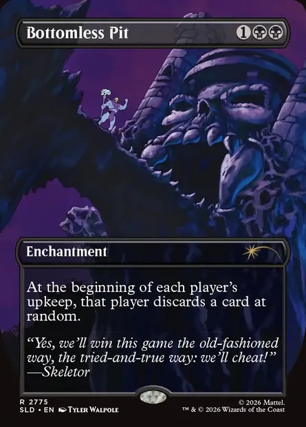 Bottomless Pit, Magic card SLD 2775 — Secret Lair Drop set