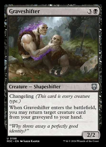 Graveshifter, Magic card M3C 198 — Modern Horizons 3 Commander set