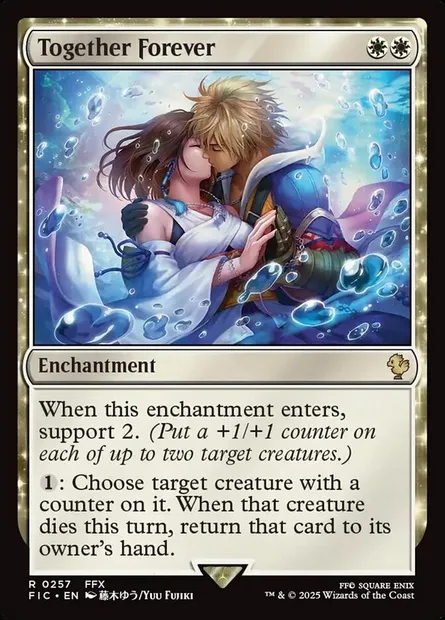 Together Forever, Magic card FIC 257 — Final Fantasy Commander set
