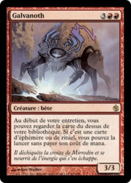 Galvanoth, carte Magic MBS 62 — extension Mirrodin assiégé