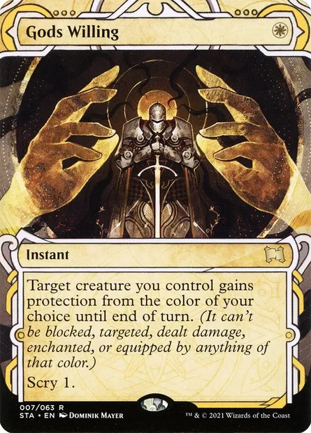 Gods Willing, Magic card STA 7 — Strixhaven Mystical Archive set