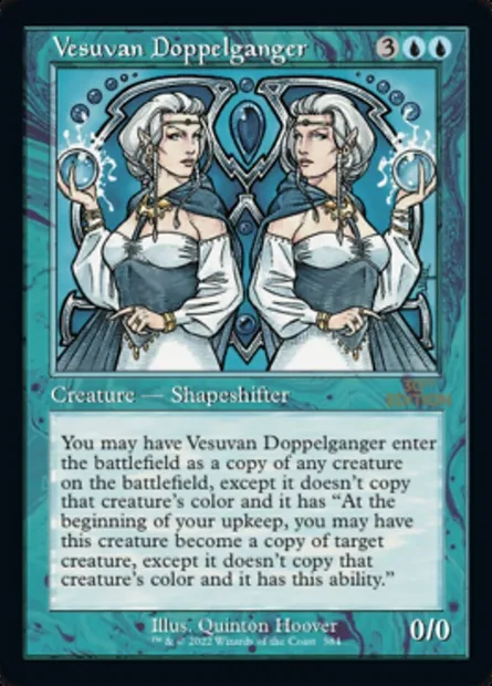 Vesuvan Doppelganger, Magic card 30A 384 — 30th Anniversary Edition set