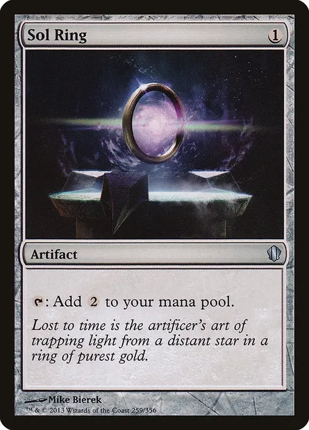 Sol Ring, Magic card C13 259 — Commander 2013 set