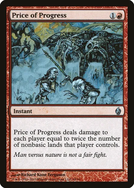 Prix du progrès, carte Magic PD2 18 — extension Premium Deck Series: Fire and Lightning