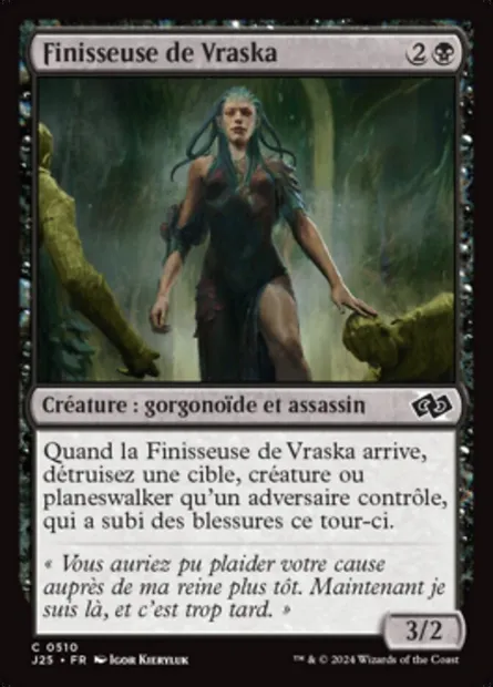 Finisseuse de Vraska, carte Magic J25 510 — extension Foundations Jumpstart