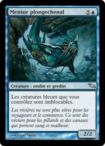 Mentor plongechenal, carte Magic SHM 35 — extension Sombrelande