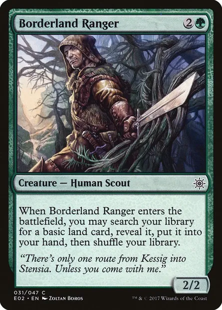 Borderland Ranger, Magic card E02 31 — Explorers of Ixalan set
