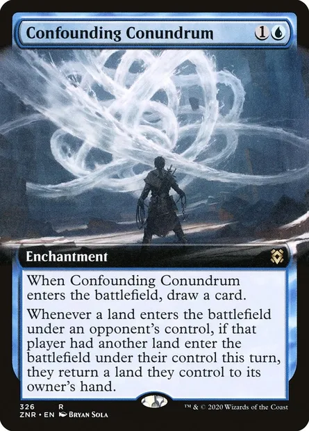 Confounding Conundrum, Magic card ZNR 326 — Zendikar Rising set