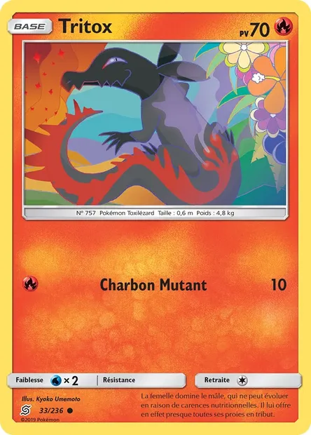 Tritox, carte Pokémon UNM 33 — extension Harmonie des Esprits