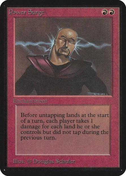 Power Surge, Magic card LEA 167 — Limited Edition Alpha set