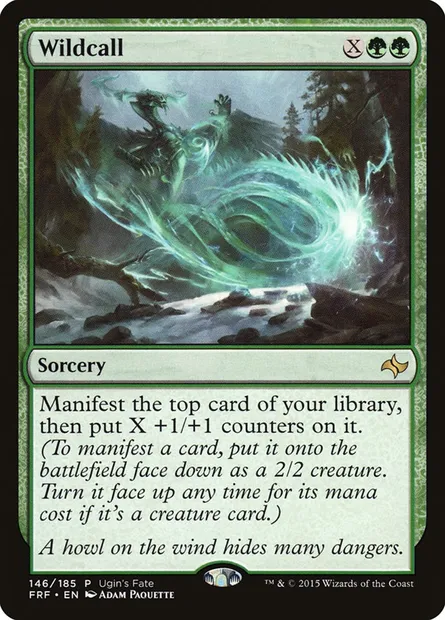 Wildcall, Magic card UGIN 146 — Ugin's Fate set