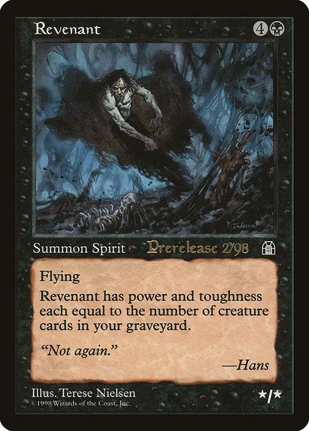 Revenant, carte Magic PSTH 68 — extension Stronghold Promos