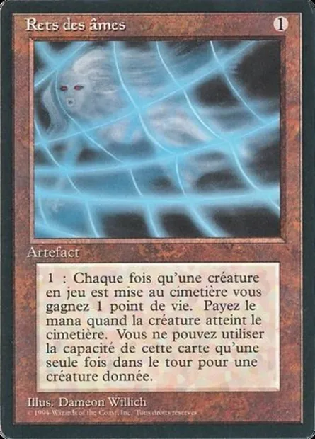 Soul Net, Magic card FBB 275 — Foreign Black Border set