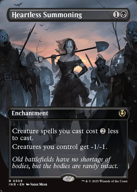 Invocation cruelle, carte Magic INR 309 — extension Innistrad Remastered