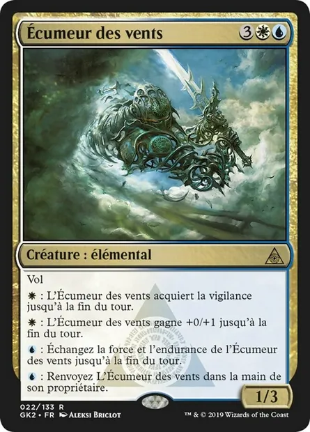 Écumeur des vents, carte Magic GK2 22 — extension RNA Guild Kit