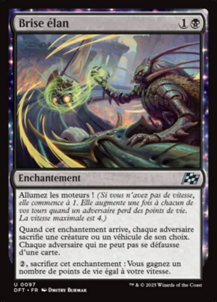 Brise élan, carte Magic DFT 97 — extension Aetherdrift