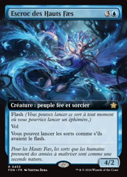 Escroc des Hauts Faes, carte Magic FDN 453 — extension Foundations