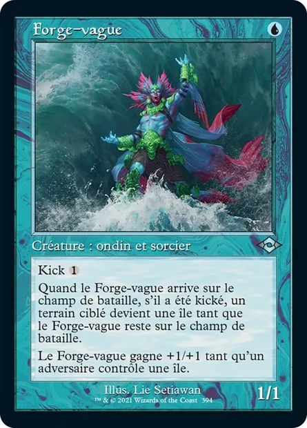 Forge-vague, carte Magic MH2 394 — extension Horizons du Modern 2