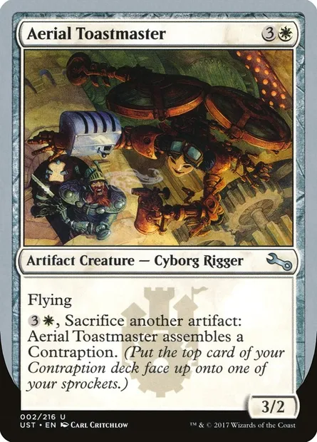 Aerial Toastmaster, carte Magic UST 2 — extension Unstable