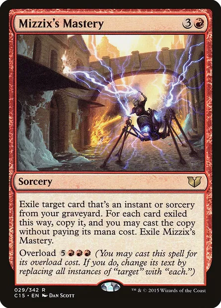 Mizzix's Mastery, Magic card C15 29 — Commander 2015 set