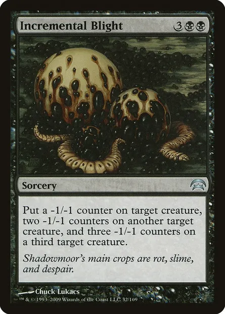 Flétrissement progressif, carte Magic HOP 32 — extension Planechase