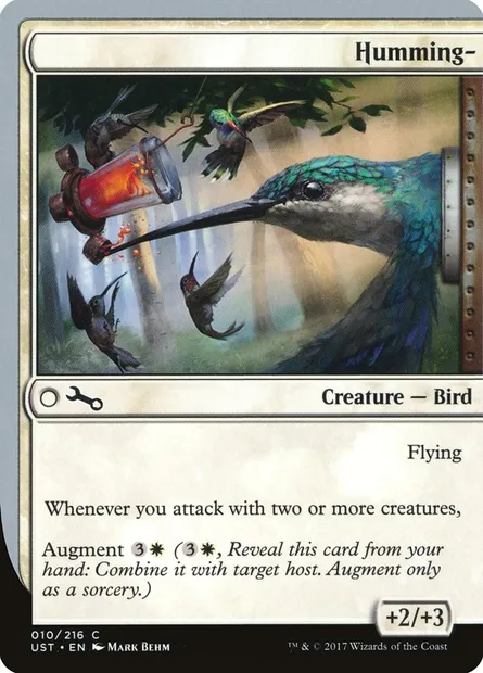 Humming-, Magic card UST 10 — Unstable set