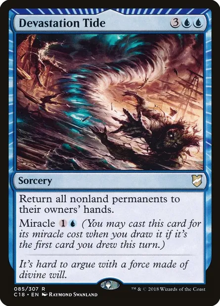 Devastation Tide, Magic card C18 85 — Commander 2018 set