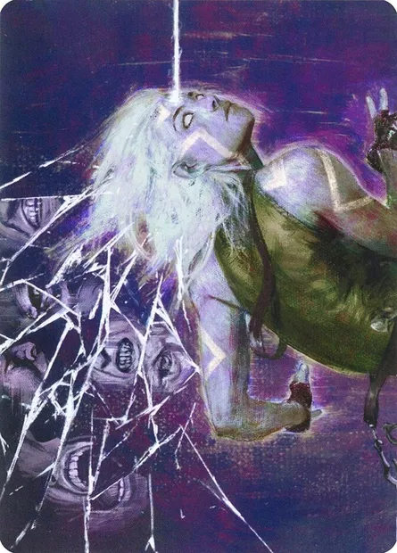 Anticognition // Anticognition, carte Magic AZNR 46 — extension Zendikar Rising Art Series