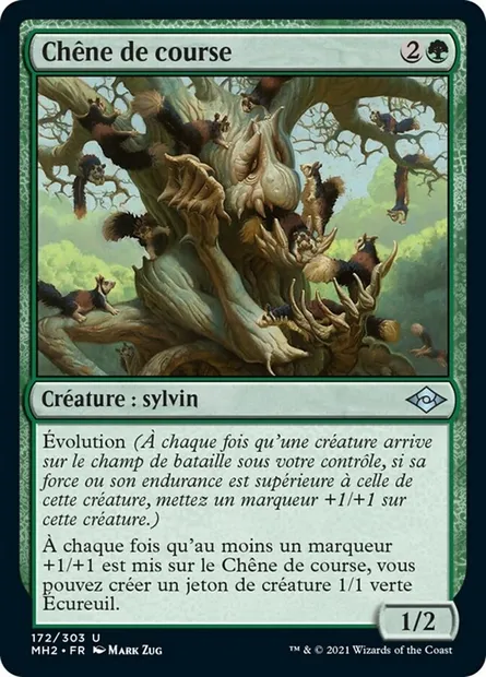 Chêne de course, carte Magic MH2 172 — extension Horizons du Modern 2