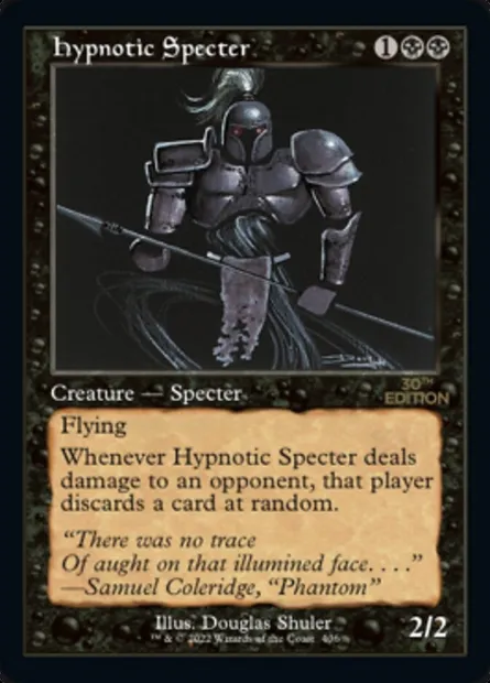 Hypnotic Specter, Magic card 30A 406 — 30th Anniversary Edition set